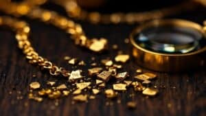 Kaputte goldkette – fachkundig bewertet von Antik Seider, DGuSV-zertifizierte Sachverständige